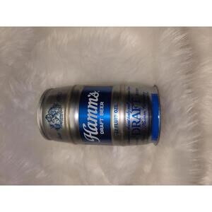 Vintage Hamm's Draft Beer Mini Keg Can 12 Fluid Oz